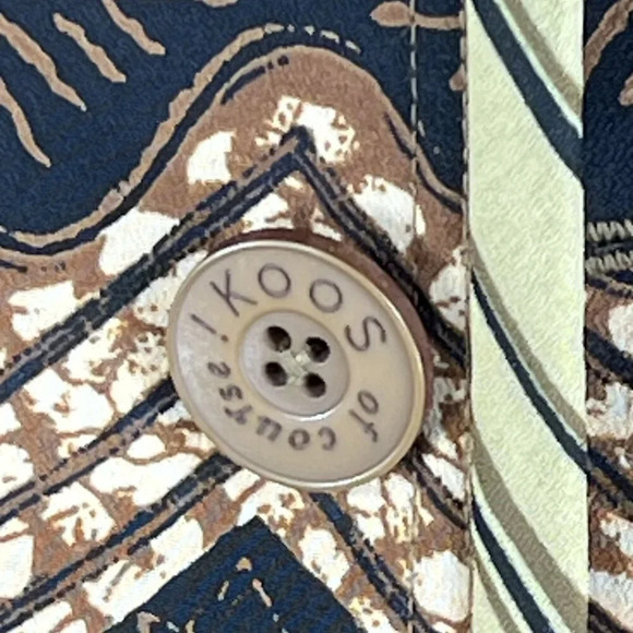 Koos Of Course Womens L Reversible Top/Jacket & Skirt Set Art To Wear Lagenlook - Picture 6 of 16